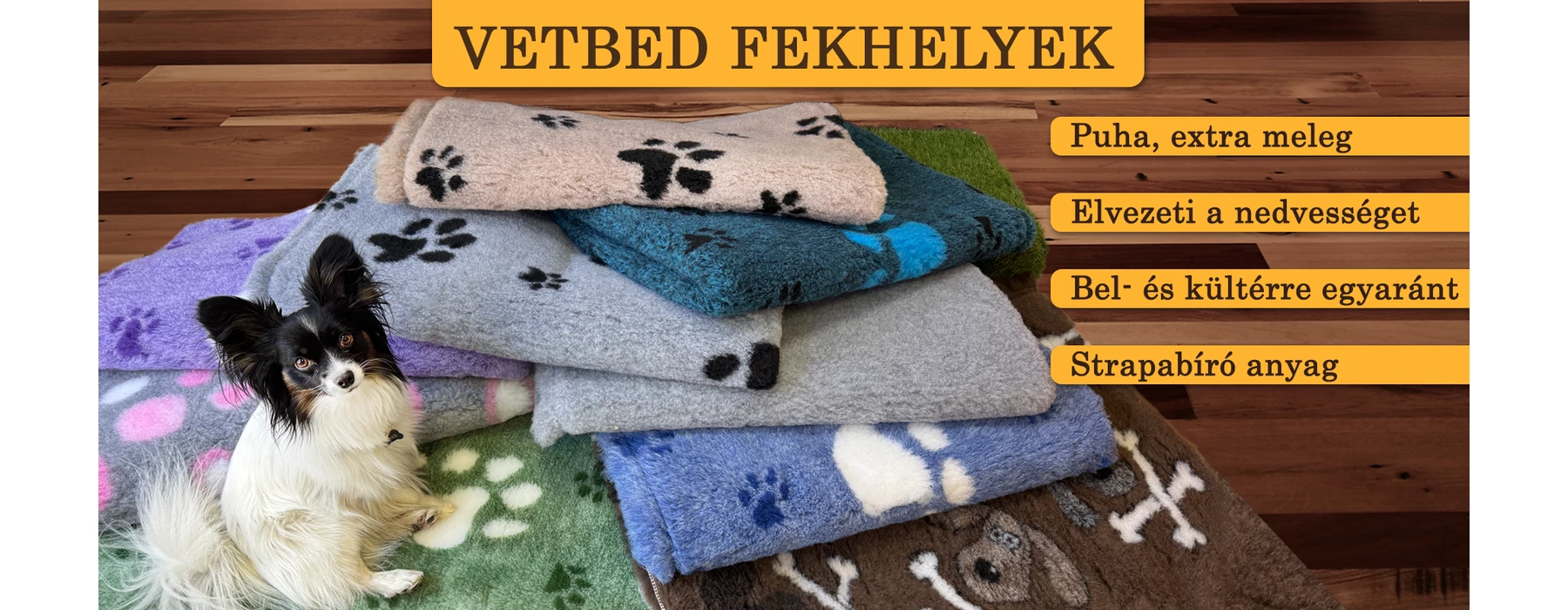 Vetbed extra meleg fekhelyek