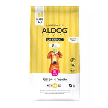 ALDOG - BEEF hypoallergén kutyatáp Medium