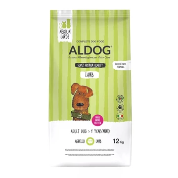 ALDOG - LAMB hypoallergén kutyatáp, Medium