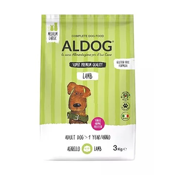 ALDOG - LAMB hypoallergén kutyatáp, Medium