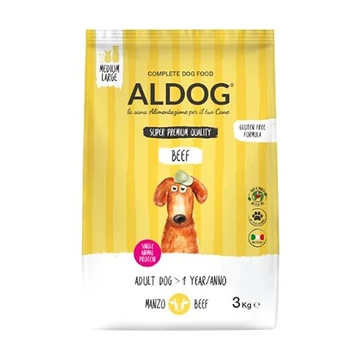 ALDOG - BEEF hypoallergén kutyatáp, Medium