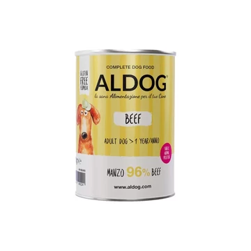 ALDOG® BEEF – monoproteines marhapástétom felnőtt kutyáknak 400g