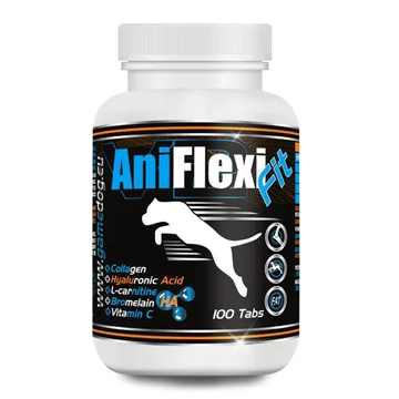 AniFlexi Fit – ízületvédő tabletta sportkutyáknak és fiatal, egészséges kutyáknak, 100db