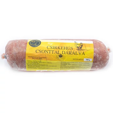 Csirkehús csonttal darálva 500g
