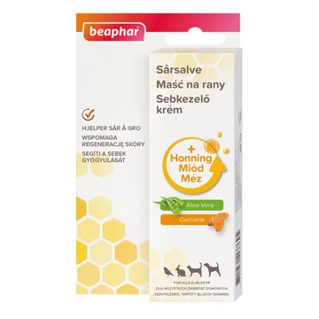 Beaphar Sebkenőcs mézzel, aloe verával 30ml