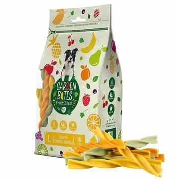 Garden Bites Fruity dental swirls L-es