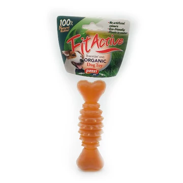 Fitactive natúr gumijáték studded csont közepes