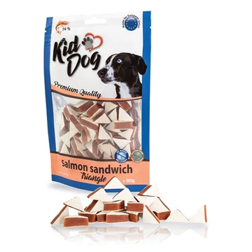 KidDog Lazac szendvics háromszögek 80g
