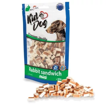 KidDog Nyúl mini szendvics 80g