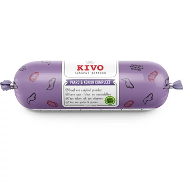 Kivo ló és nyúl menü 500g