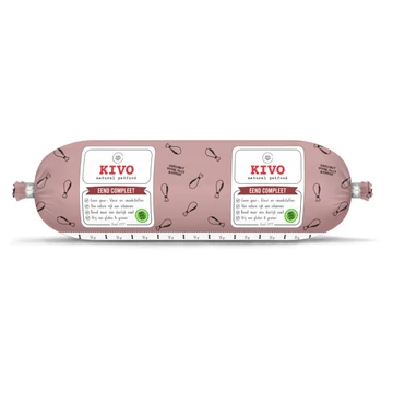 KIVO Kacsa komplett BARF menü kutyáknak 500g  