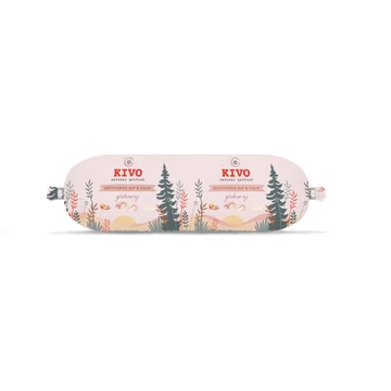 Kivo Párolt csirkehús és lazac rolád 600g