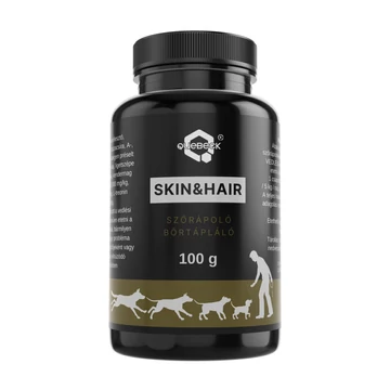 Quebeck SKIN&amp;amp;HAIR komplex szőrápoló, bőrtápláló por 100g