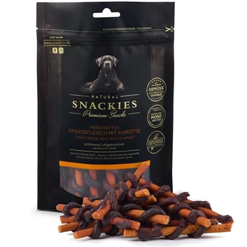 Snackies lóhús sárgarépával 170g