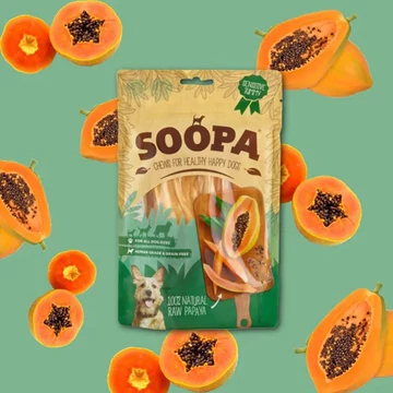 SOOPA Natural Chews- Papaja 85g
