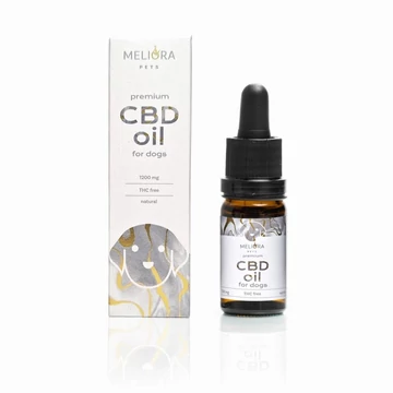 Meliora CBD olaj kutyáknak 12% 1200 mg 10ml