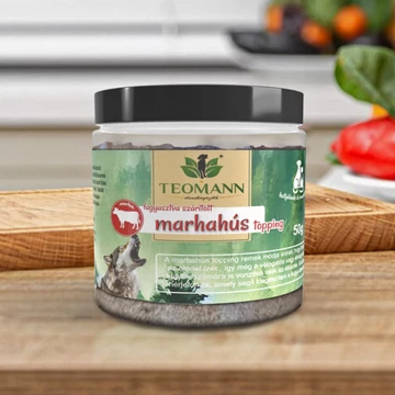 Teomann fagyasztva szárított marhahús topping 50g
