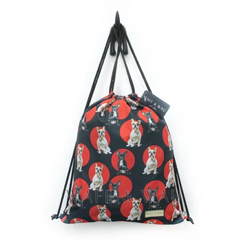 Tornazsák - Francia bulldog mintás