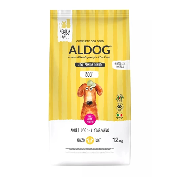 ALDOG - BEEF hypoallergén kutyatáp Medium