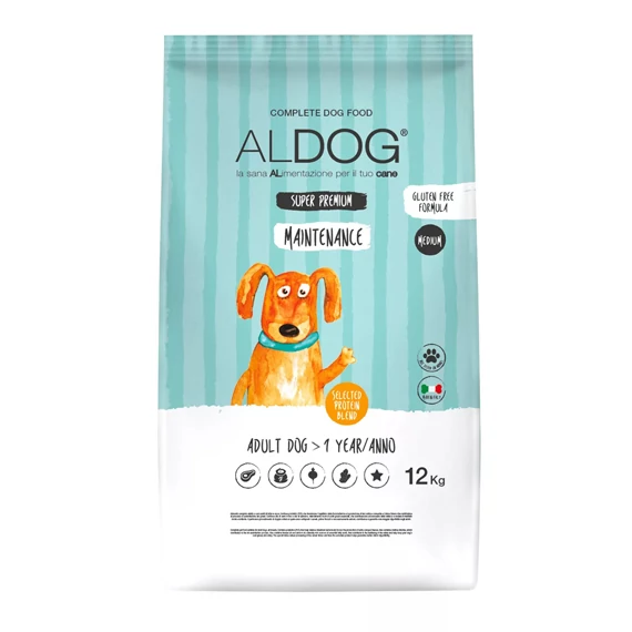 ALDOG - MAINTENANCE kutyatáp, Medium 12kg