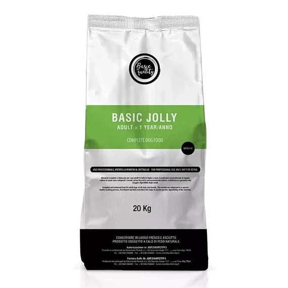 BASIC JOLLY KUTYATÁP 20 KG