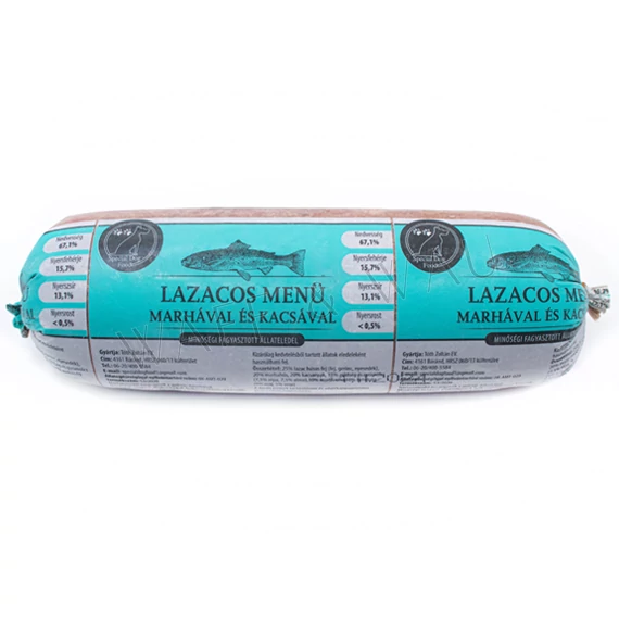 Lazacos menü marhával és kacsával 500g