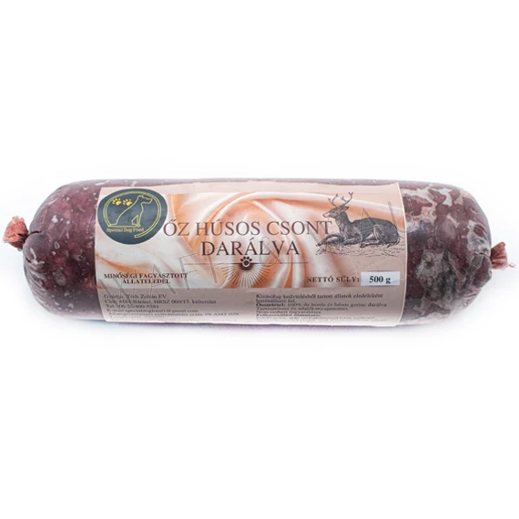 Őz húsos csont darálva 500g