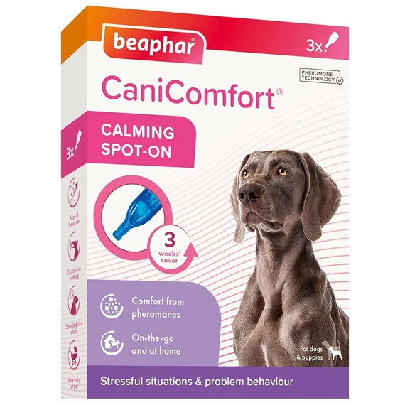 Beaphar CaniComfort nyugtató hatású feromonos spot-on