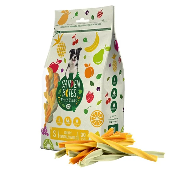 Garden Bites Fruity dental swirls S-es