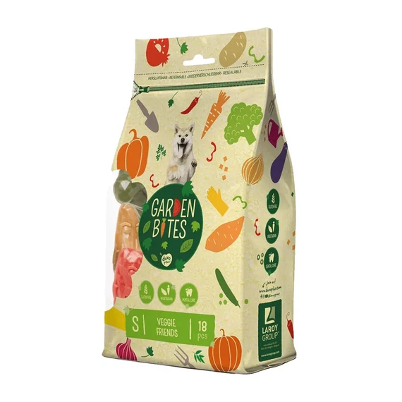 Garden Bites Veggie Friends zöldséges jutalomfalat 18db