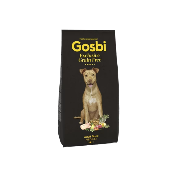 GOSBI Exclusive Grain Free Adult Duck Medium 12kg