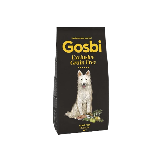 GOSBI Exclusive Grain Free Adult Fish Medium 12kg