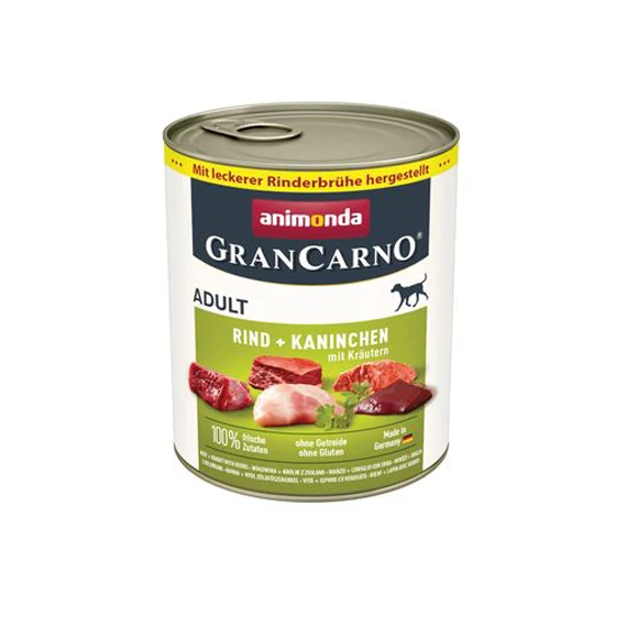 Animonda GranCarno Adult marha+nyúl 800g