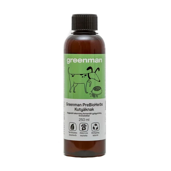 Greenman Természetes élőflórás probiotikum kutyáknak 250 ml