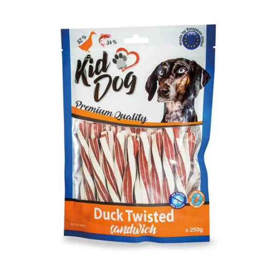 KidDog Kacsa Twister szendvics 250g