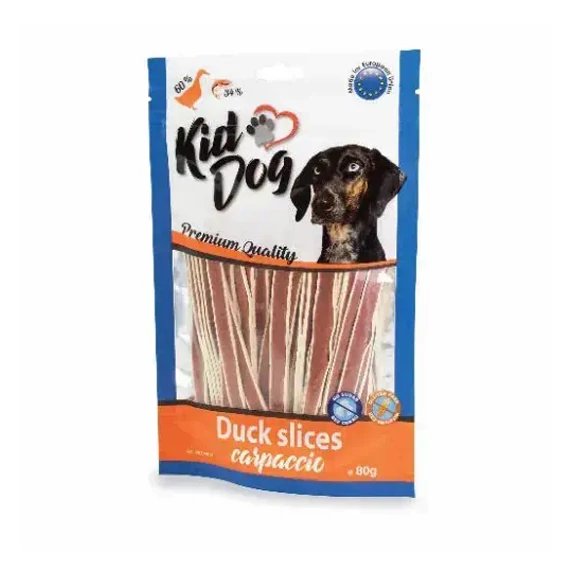 KidDog Kacsa carpaccio szeletek 80g