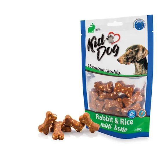 KidDog Nyulas-rizses csontok 80g