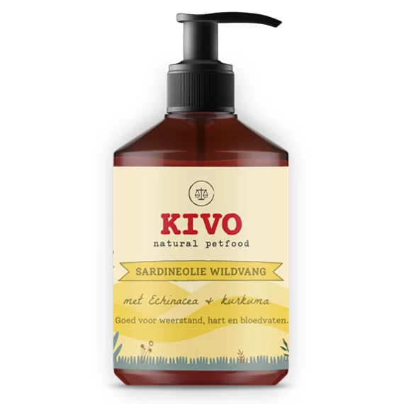 Kivo Szardínia olaj Echinaceával és kurkumával