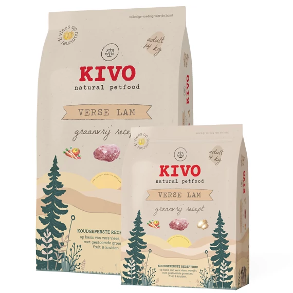 Kivo szárított bárány száraztáp