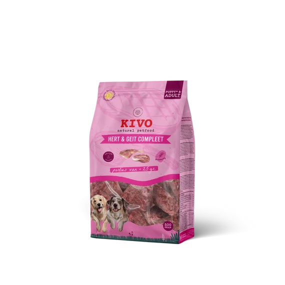 Kivo előre porciózott szarvas-kecske menü 500g