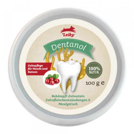 Leiky Dentanol 100% természetes fogkő, fogínygyulladás és szájszag elleni por