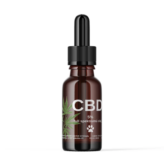 QUEBECK CBD 5% full spektrumú olaj 20 ml