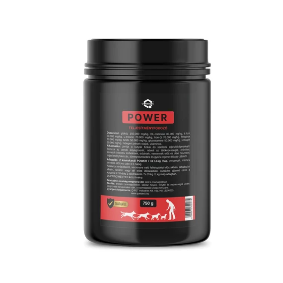 Quebeck  POWER teljesítményfokozó por 750g