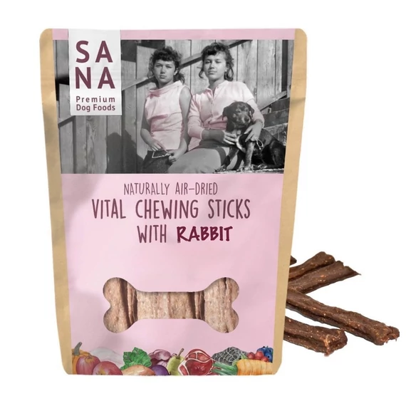 Sana Fogtisztító rudak marha és nyúlhússal 150g