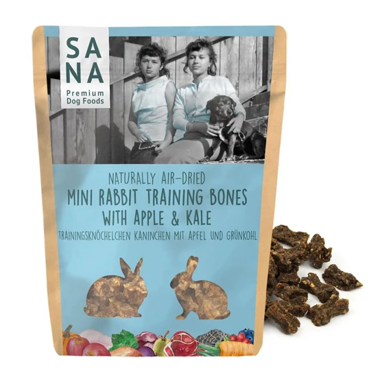 Sana Nyúl tréning falatok almával és kelkáposztával 100g