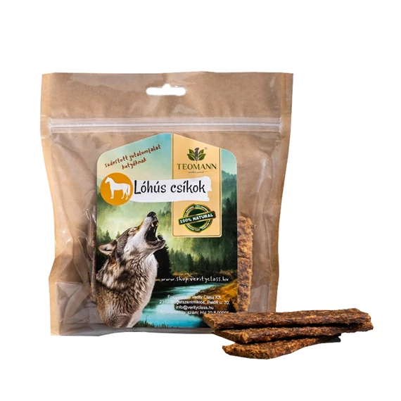 Teomann Lóhús csíkok 125g