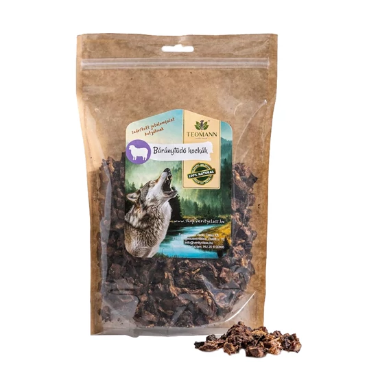 Teomann mini Báránytüdő kockák 125g