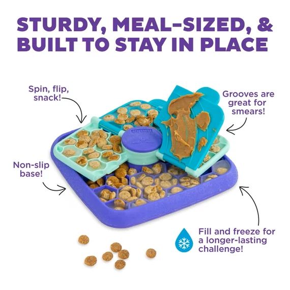 Lick N' Flip Dog Puzzle Game evéslassító tál