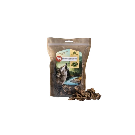 Teomann szárított Marhatüdő kocka 1kg