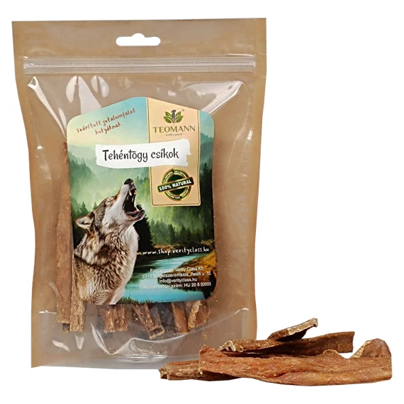 Teomann Tehéntőgy csíkok 125g